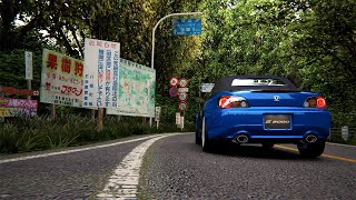 S2000 on Mountain Tsukuba | Fruits Line First Impression | Assetto Corsa Initial D Touge Vlogs screenshot 5