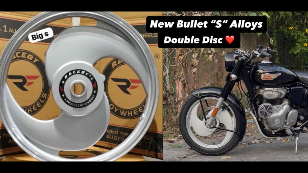Plain S Alloys For New Bullet J Series Double Disc , Full Modification 