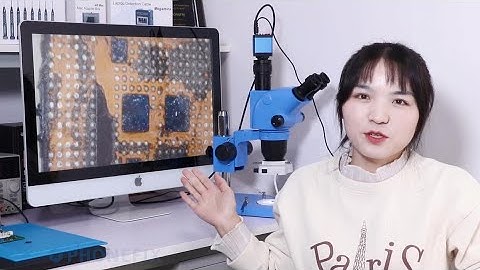 Fastest way to Install and use trinocular microscope for Motherboard Repair