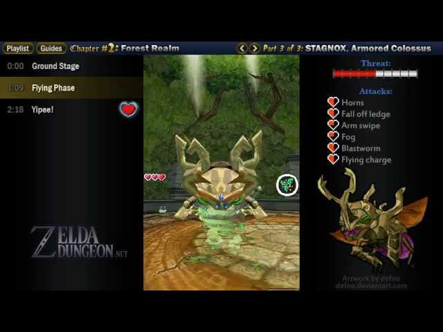 Legend of Zelda Spirit Tracks Walkthrough 02 (3/3) "Forest Realm: STAGNOX"