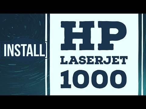 HOW TO DOWNLOAD AND INSTALL HP LASERJET 1000 PRINTER DRIVER ON WINDOWS 10, WINDOWS 7 AND WINDOWS 8