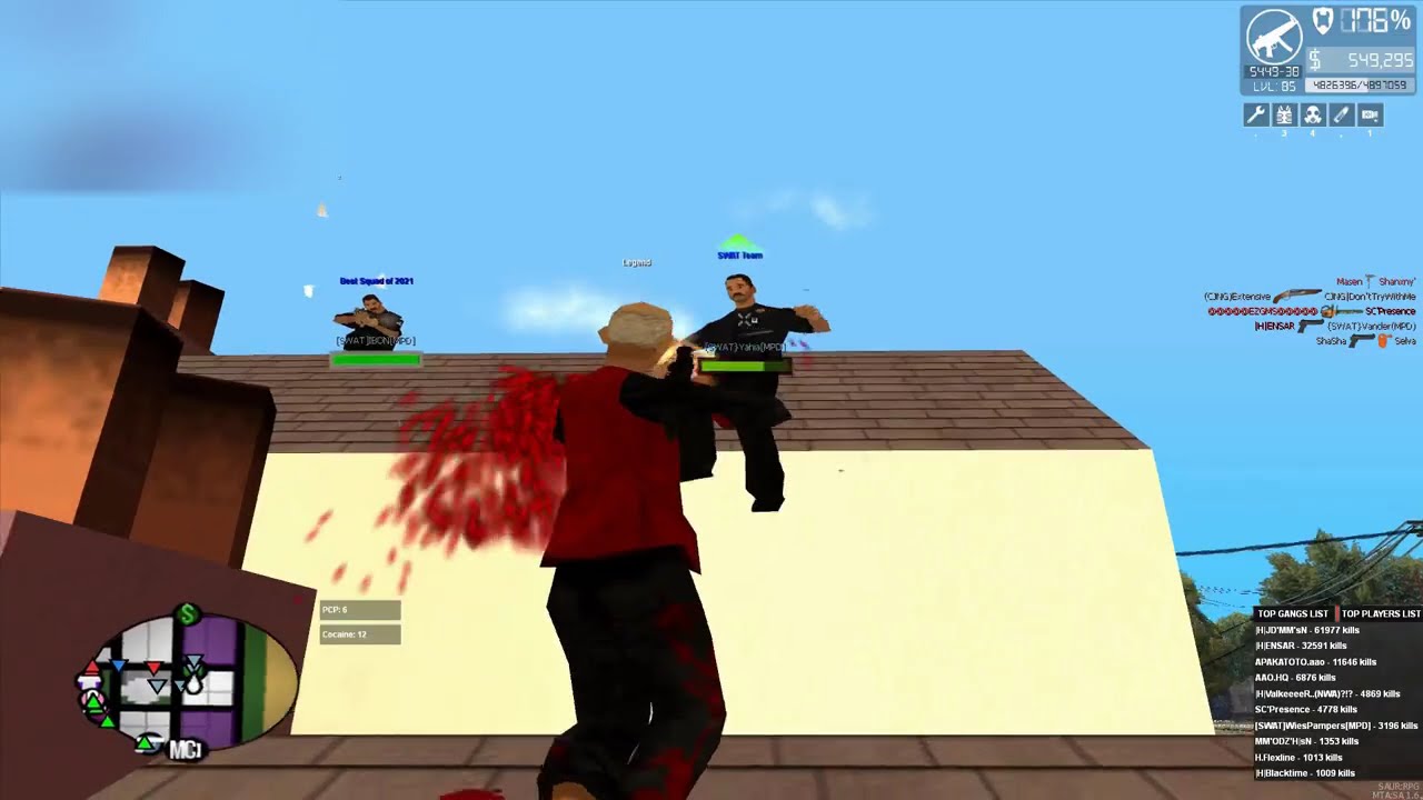 [MTA:SA - SAUR:RPG] Mike.Rays Turfing Montage #1