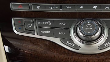 2017 Infiniti QX60 -  Map Button (if so equipped)