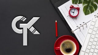 HOW TO🤗 CREATE A 🔥GK LOGO|PROFESSIONAL LOGO🤦 DESIGN IN PIXELLAB 🥰 screenshot 3