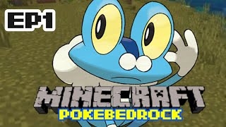 Minecraft Pokébedrock:EP1 เคโระมัตสึฉันเลือกนาย!!!
