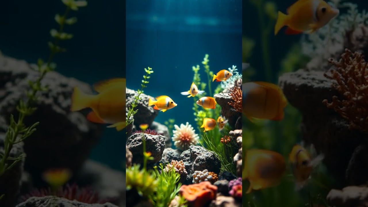 🌊 Stunning Underwater Aquarium | Vibrant Fish & Coral in 4K 🐠✨ 