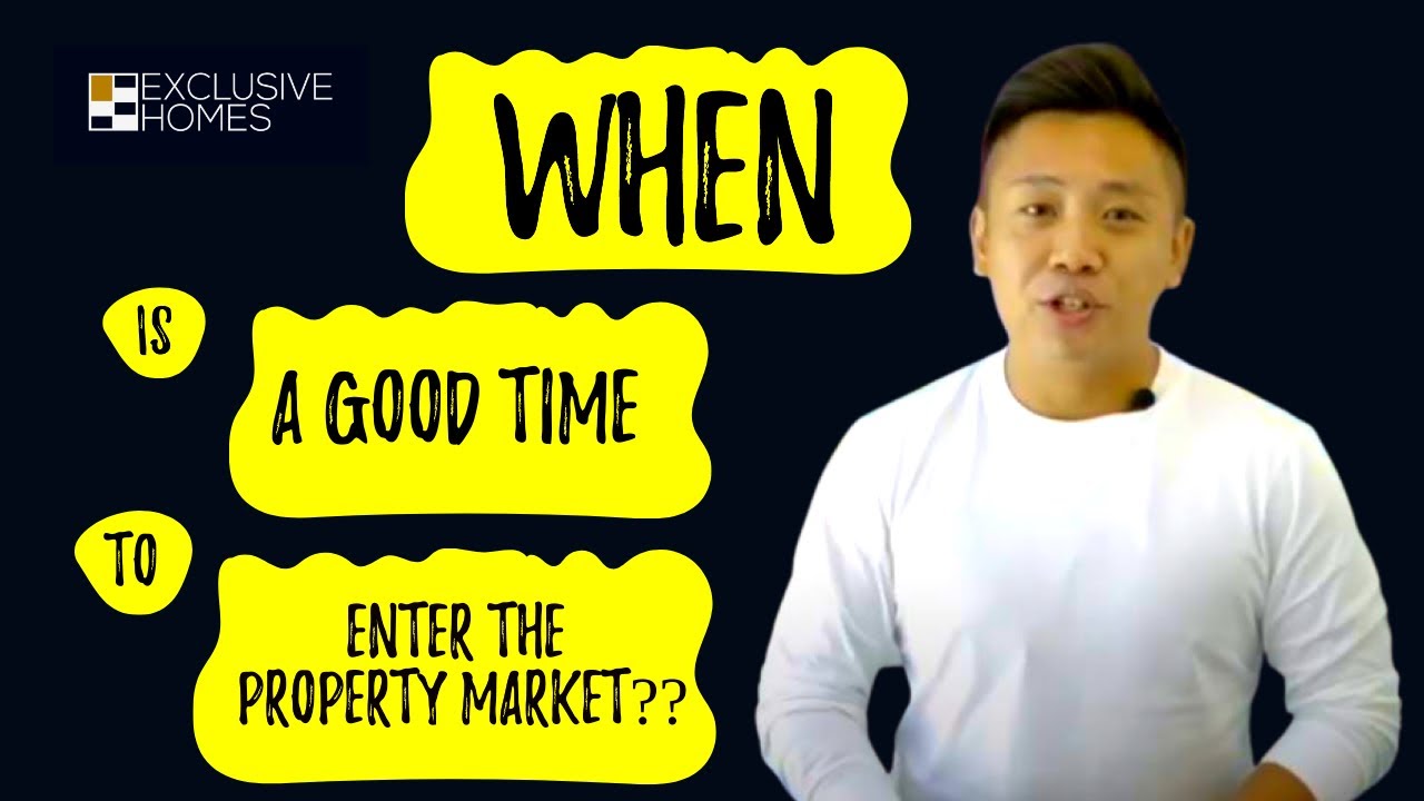 The Burning Question - When is a good time to enter the property market? 