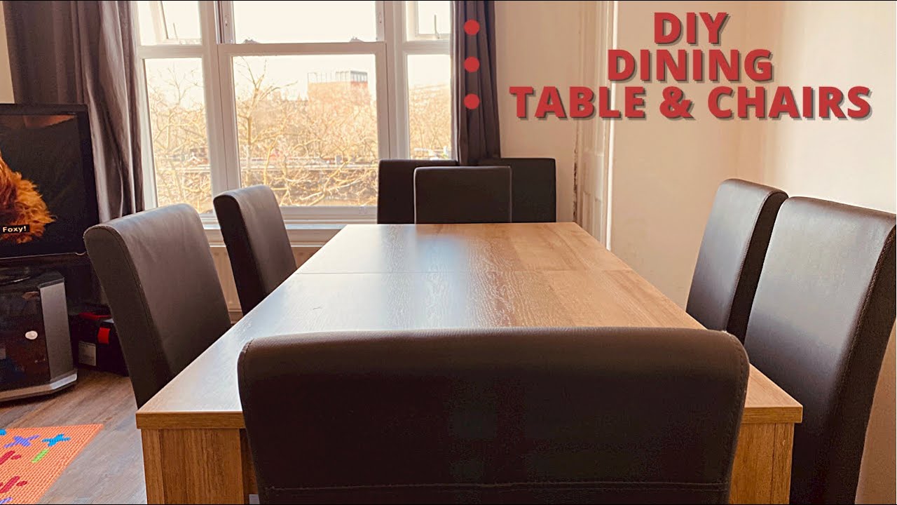 𝐃𝐈𝐘 𝐝𝐢𝐧𝐢𝐧𝐠 𝐓𝐀𝐁𝐋𝐄 & 𝐜𝐡𝐚𝐢𝐫𝐬 - YouTube