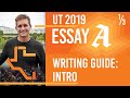 [UT Admissions 2019] Essay A Guide - Introduction "Tell Us Your Story"