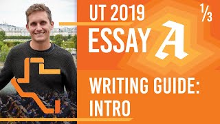 [UT Admissions 2019] Essay A Guide - Introduction "Tell Us Your Story"