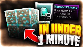 49 Diamonds in 1 Minute In UHC (UNBELIEVABLE) - Hypixel UHC Highlights