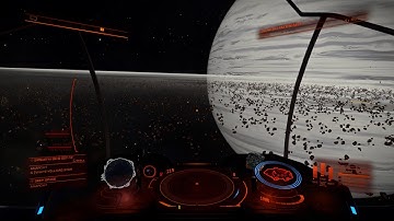 Elite Dangerous Orbiting ring system