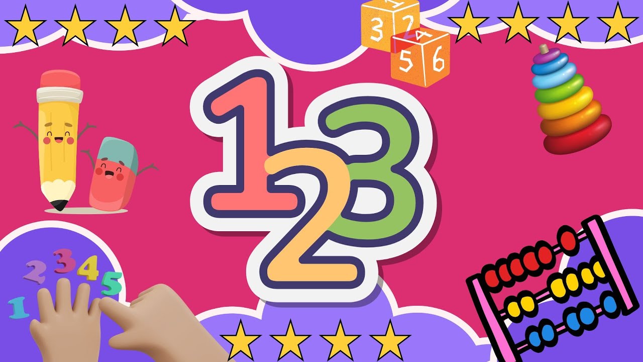 Counting 1 to 20 & Finger Counting 1 to 10 | Fun Number Learning ...