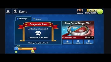 Microsoft Solitaire Collection | Event Challenge: Two Game Tango Mini | 10 November 2024 Solution