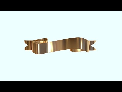 0085. Tutorial Cinema 4D - Laço Metálico (Metallic Ribbon) com Spline ...
