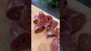 How to properly clean chicken hearts #food #cooking #recommended #recipe #lifehack #top