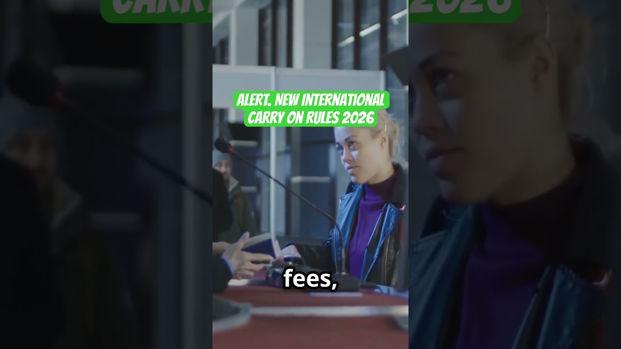 NEW Carry-on Rules for International travel 2025! MUST watch. 