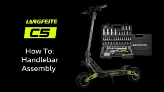 Langfeite C5 Electric Scooter Setup Guide #langfeite