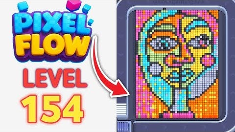 Pixel Flow Level 154 Walkthrough