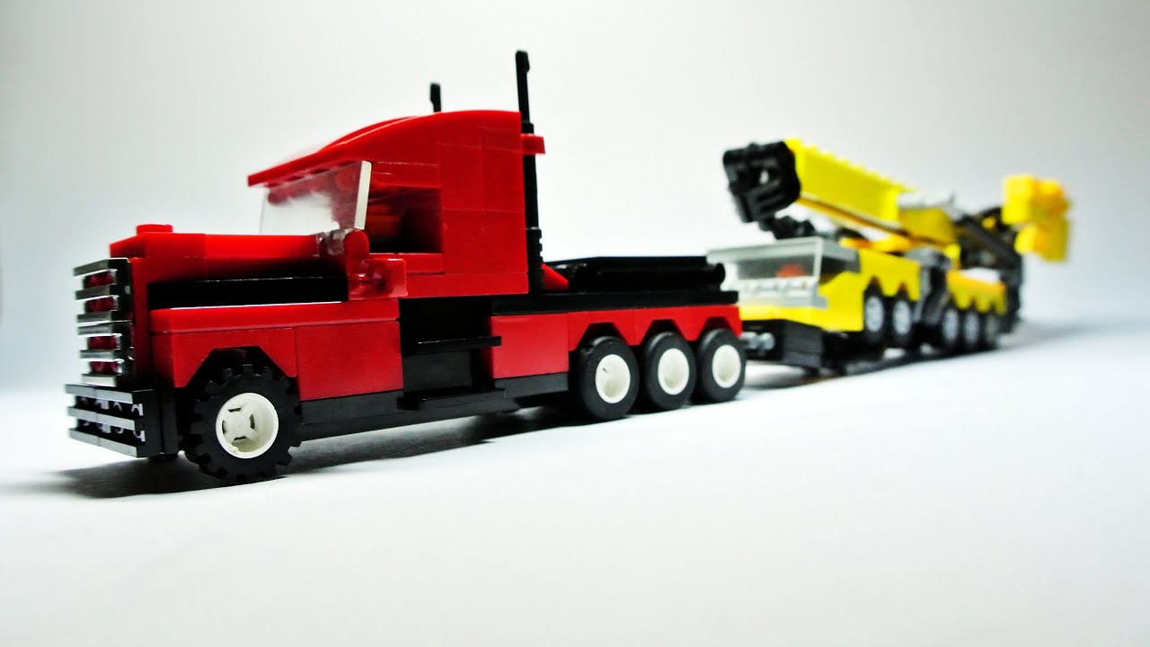 Lego System - Tow Truck (Wrecker) and Mobile Crane 