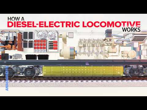How a Diesel-Electric Locomotive Works