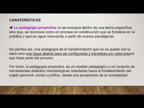 Modelo de enseñanza Modelo Proyectivo M Contrera1 - YouTube