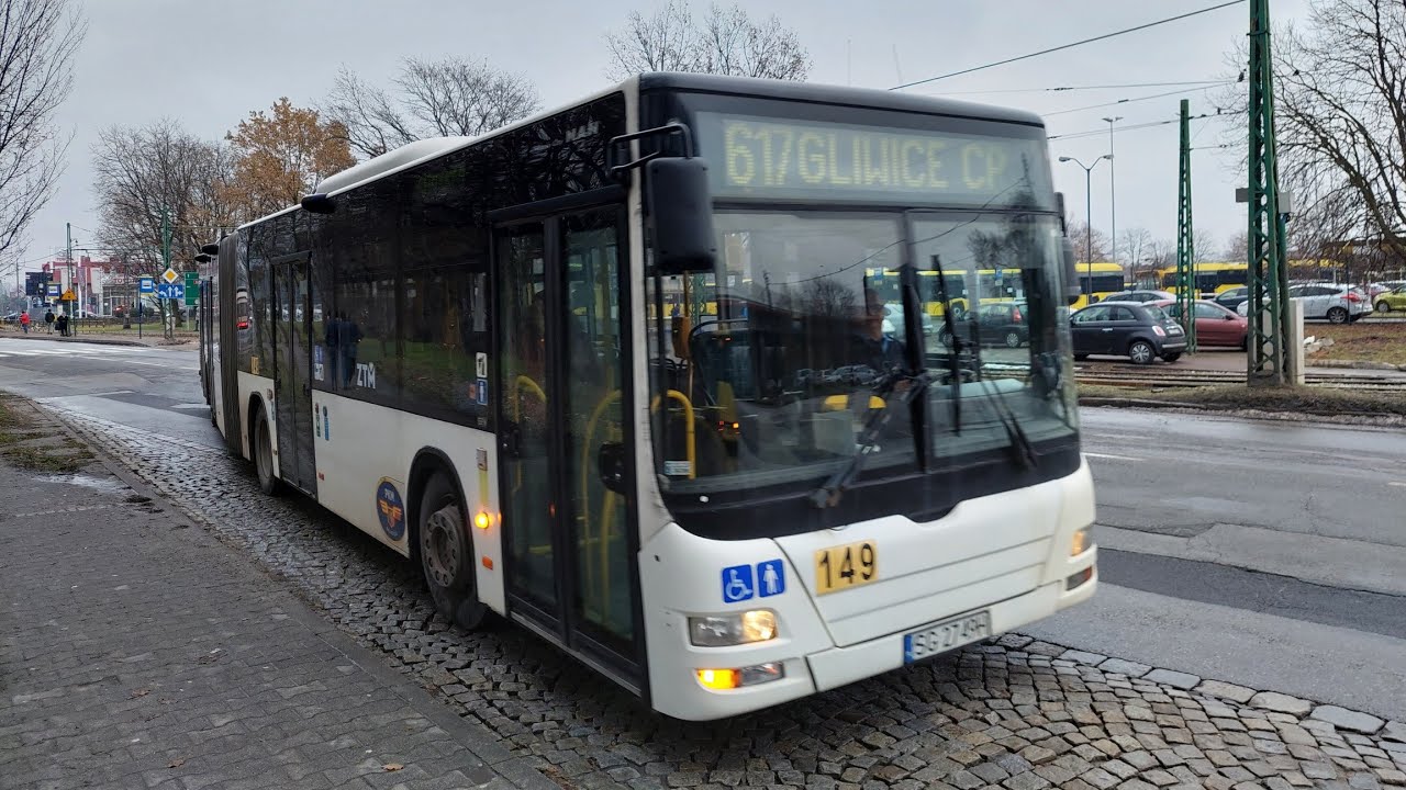 MAN NG323 Lion's City #149 | PKM Gliwice | Linia 617