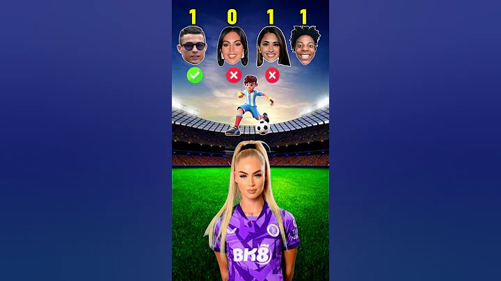 Ronaldo vs Georgina vs Antonela vs IShowSpeed - Alisha Lehmann asks🤩⚽️