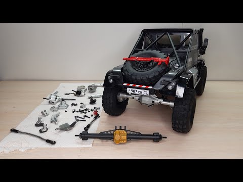 FIMONDA portal axles for Axial SCX10 II UMG10 1/10 Scale Rock Crawler