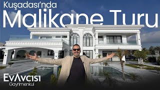 Kuşadasında Bembeyaz Bir Malikane Kuşadası Satılık Villa