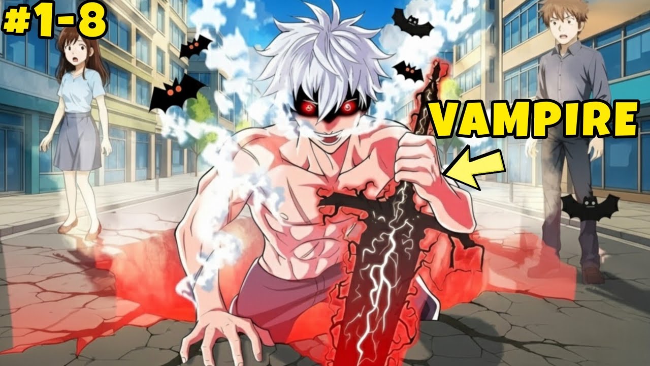 [1-8] Bullied Boy Becomes a VAMPIRE that Level Ups by Drinking Blood - Manhwa Recap
