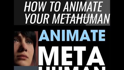 Animate MetaHuman to Walk and Run Like a Mannequin in Unreal  (Easy 10 minute Tutorial)