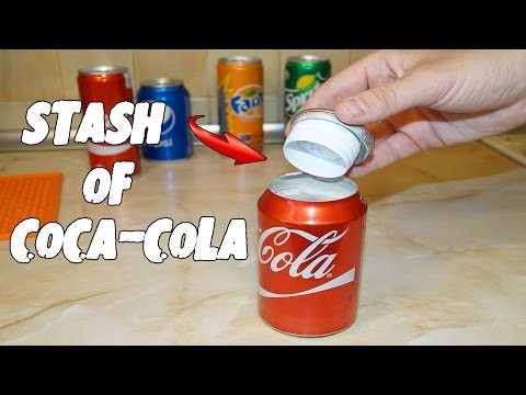 How to make a stash of Coca-Cola