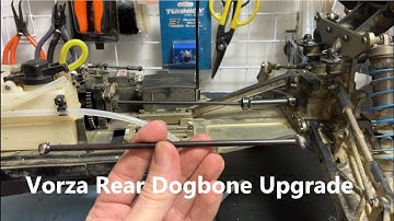 Hot Bodies D8T  - Vorza Rear Dogbone Upgrade
