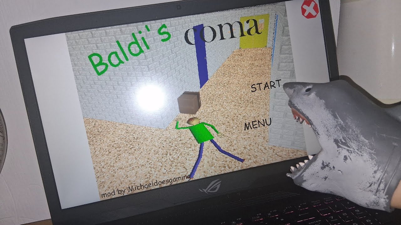 SB Movie: Shark Puppet Plays Baldi's Coma! (Chapter 1)