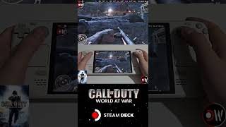 Call of Duty World at War Steam Deck SteamOS Performance: Handheld Gameplay
