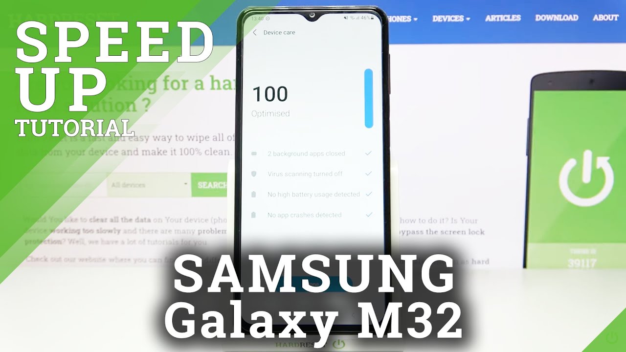 How to Speed Up SAMSUNG Galaxy M32 – Optimize System / Boost Galaxy