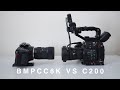 BMPCC 6K VS C200 | Comparison between the Blackmagic Pocket Cinema Camera 6K and Canon C200