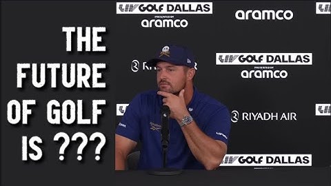 The Future Of Golf According To Bryson Dechambeau