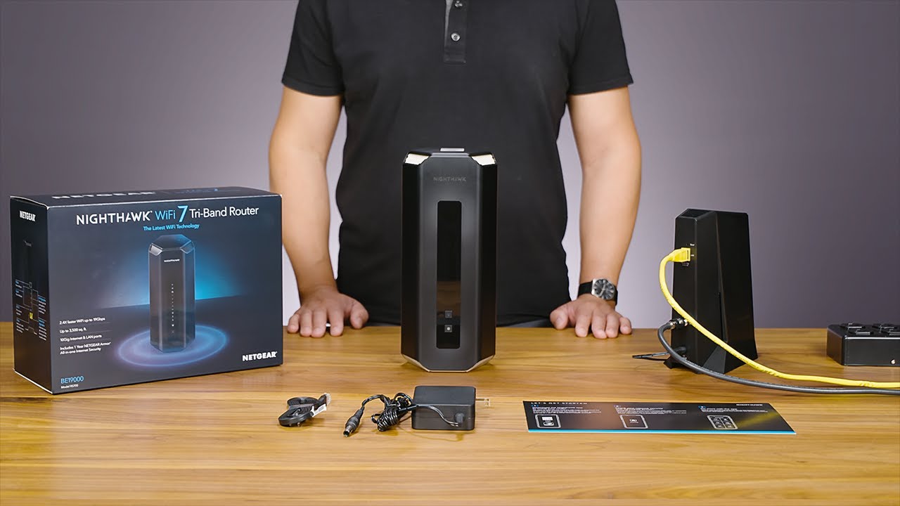 Nighthawk RS700S Tri-Band WiFi 7 Router Unboxing 