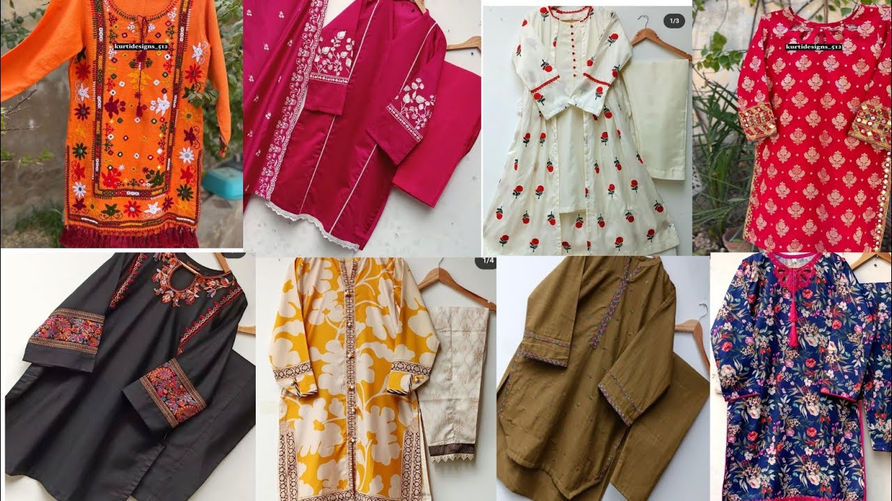 printed suit Designs ideas for girls|| latest winter dress designs ideas for girls