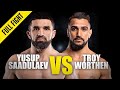 Yusup Saadulaev vs. Troy Worthen | ONE Championship Full Fight