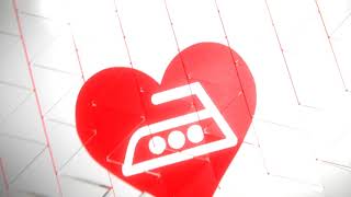 We Love Ironing Heart