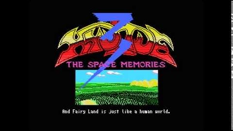 Hydlide 3 Intro MSX 60 Hz