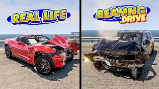 Accidents Based on Real Events on BeamNG.Drive #9 | Real Life - Flashbacks