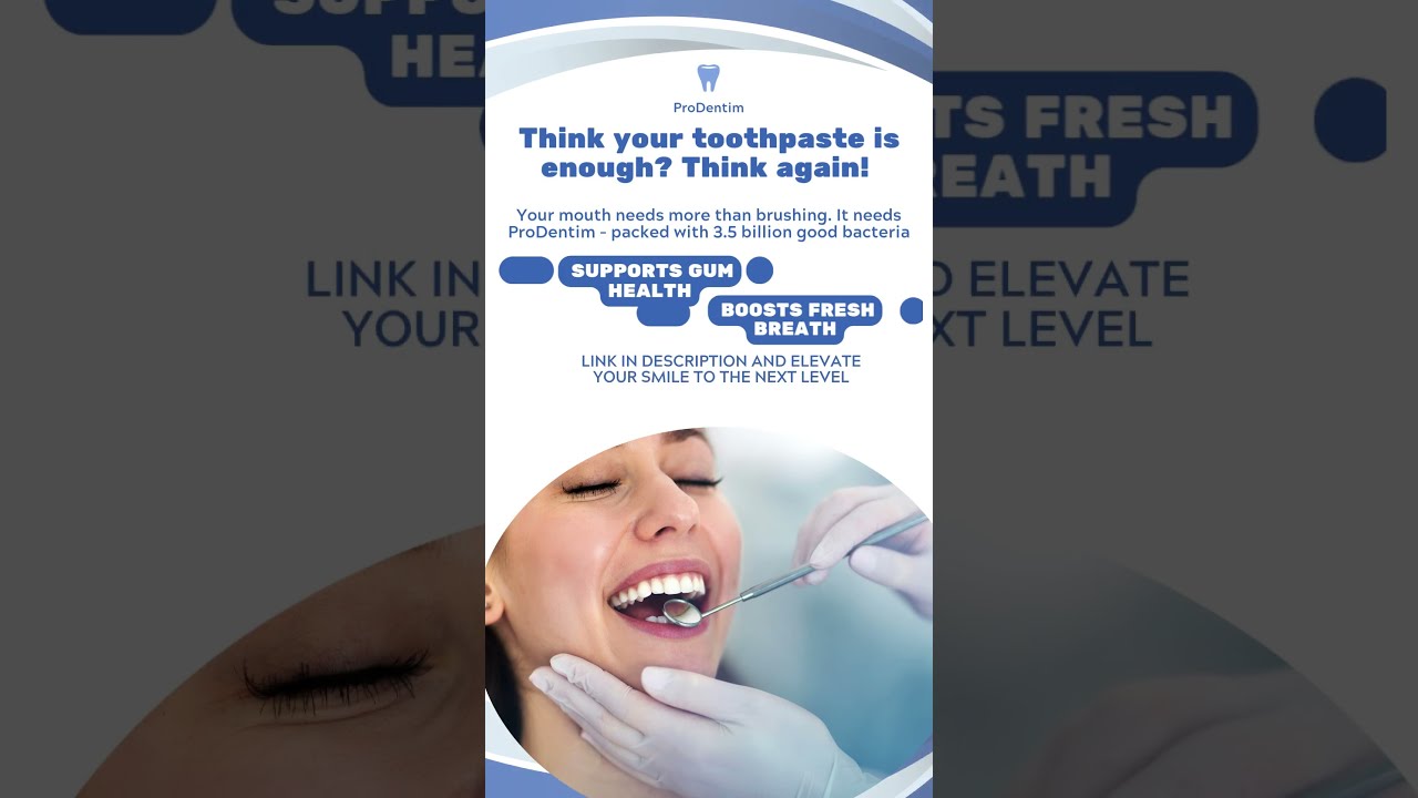 Boost Your Smile with Good Bacteria | ProDentim Review: The Secret to a Healthier Smile 50 M views