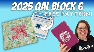 FREE PATTERN - Sawtooth Star Quilt Block | 2025 QAL Block 6