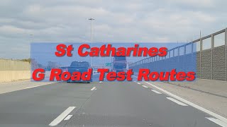 St Catharines G Road Test Route