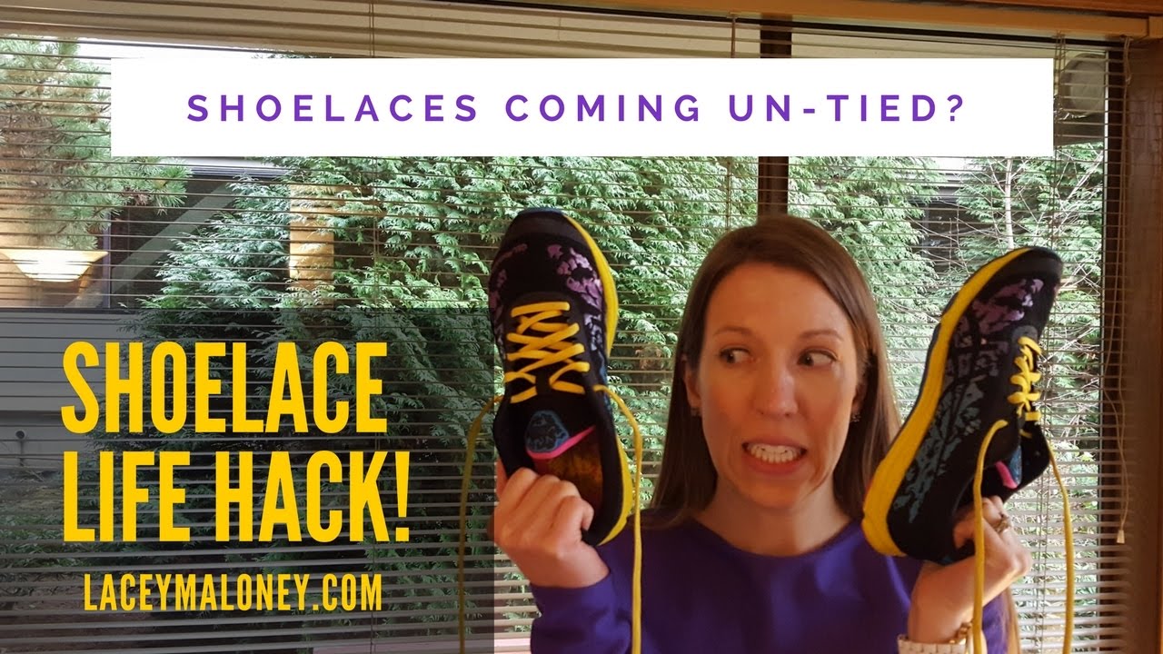 Shoelace Life Hack stop double knotting! YouTube