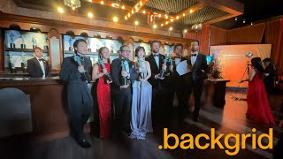 Shogun cast poses for pictures at the 31st Annual Screen Actors Guild Awards in Los Angeles